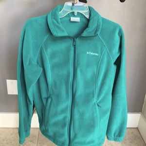 Columbia zipper fleece jacket